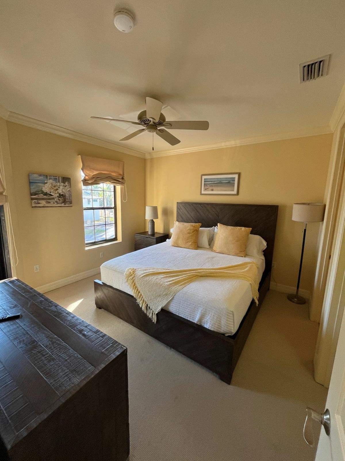 Elegant bedroom interior